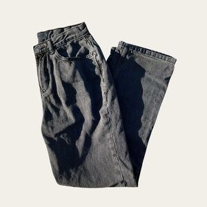 ASOS DESIGN 90s straight jeans in washed black